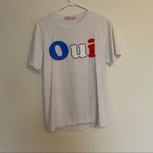 Lisa Says Gah souvenir tee white